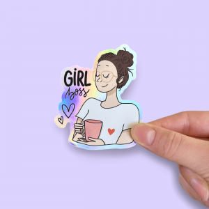 Sticker "Girlboss"
