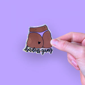 Sticker "Badass Gang" (black)